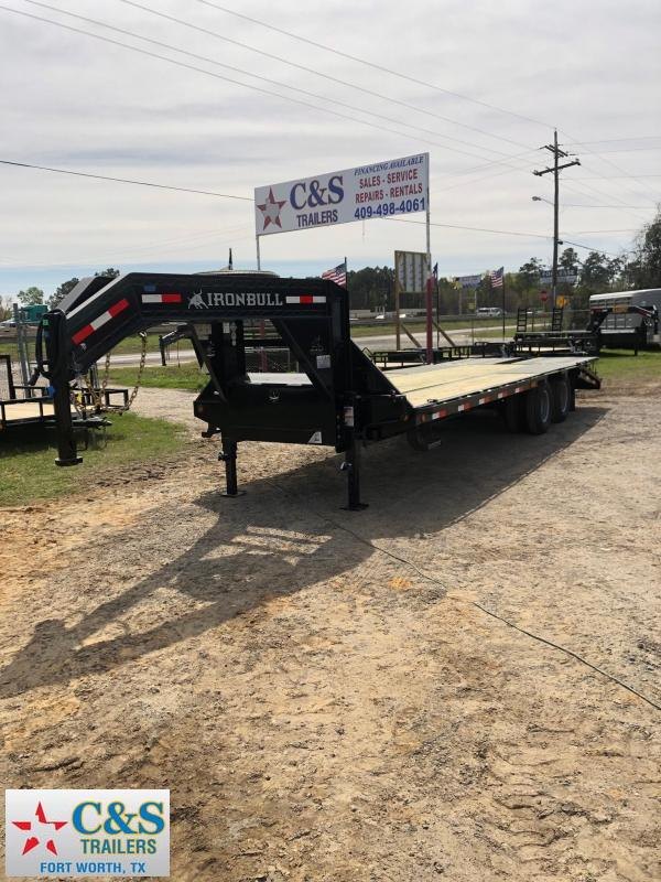 2019 Iron Bull 120x25 GNDTA Equipment Trailer 2019 Iron Bull 120x25 GNDTA Equipment Trailer