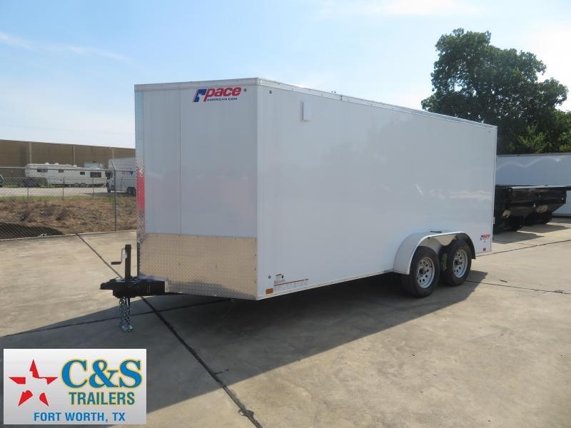 2019 Pace American 7 X 16 Enclosed Cargo Trailer 2019 Pace American 7 X 16 Enclosed Cargo Trailer