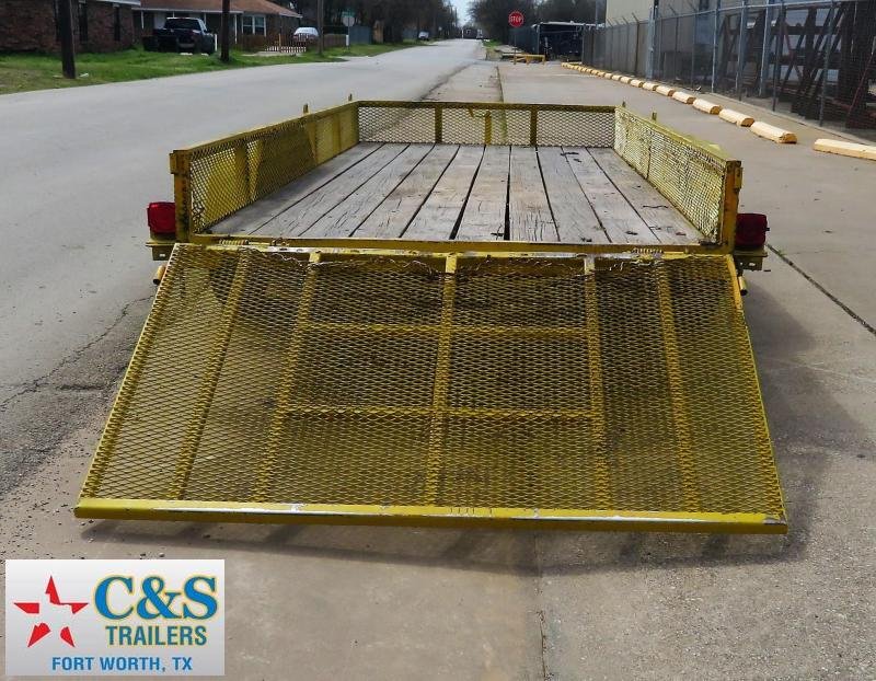 2011 Other 77 x 16 Utility Trailer 2011 Other 77 x 16 Utility Trailer