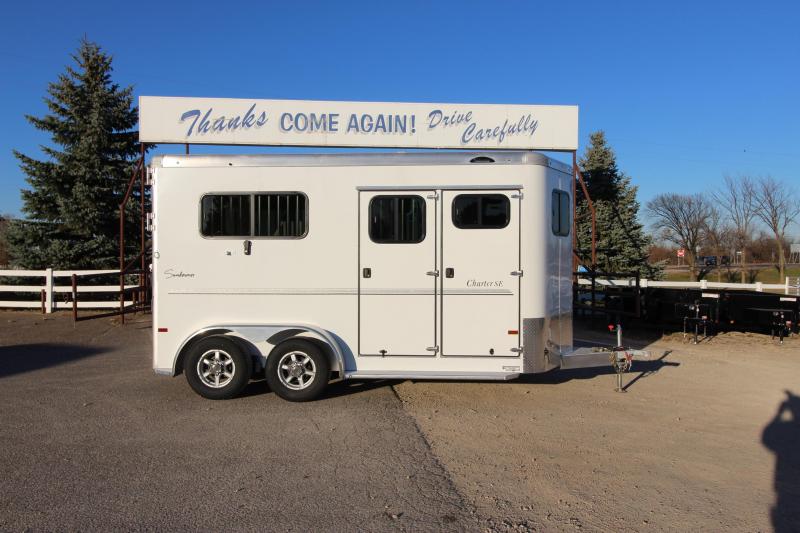 2019 Sundowner Trailers Charter 2HR BP Horse Trailer 2019 Sundowner Trailers Charter 2HR BP Horse Trailer