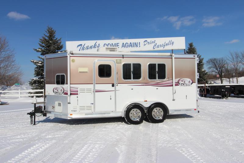 2008 Lakota Trailers 2HR BP LQ Hut Horse Trailer 2008 Lakota Trailers 2HR BP LQ Hut Horse Trailer
