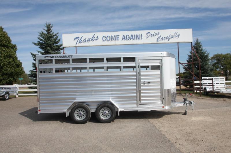 2018 Featherlite 8107 16 BP Livestock Trailer 2018 Featherlite 8107 16 BP Livestock Trailer