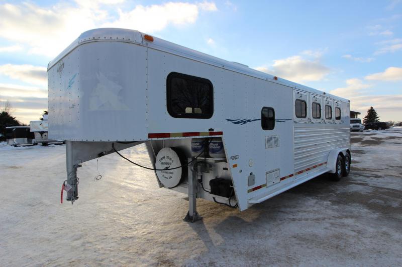 1999 hart trailers 4hr lq horse trailer featherlite horse and