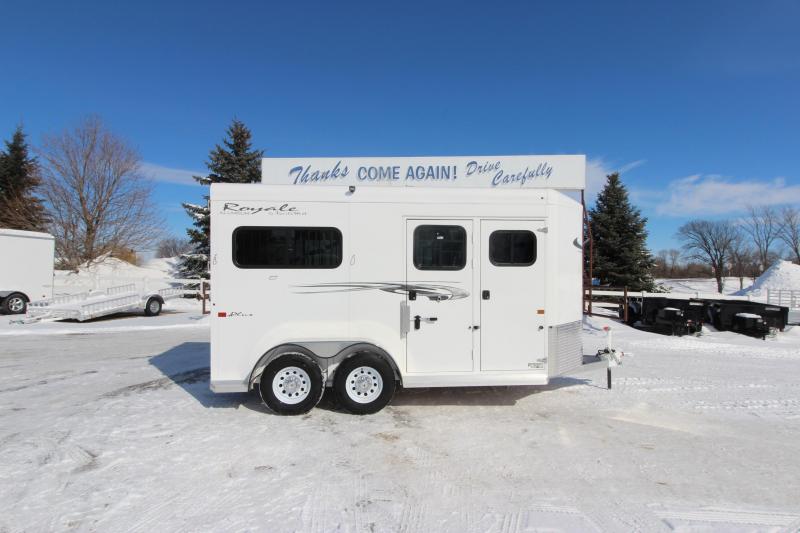 2019 Trails West Manufacturing Royale Plus 2HR BP Horse Trailer 2019 Trails West Manufacturing Royale Plus 2HR BP Horse Trailer