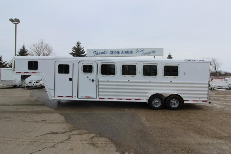 2018 Featherlite 8541 5HR GN 52" D/R Horse Trailer 2018 Featherlite 8541 5HR GN 52" D/R Horse Trailer