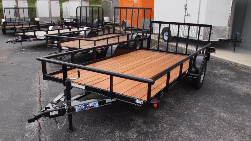 2019 Texas Bragg Trailers 14x77 Single Axle Utility Trailer 2019 Texas Bragg Trailers 14x77 Single Axle Utility Trailer