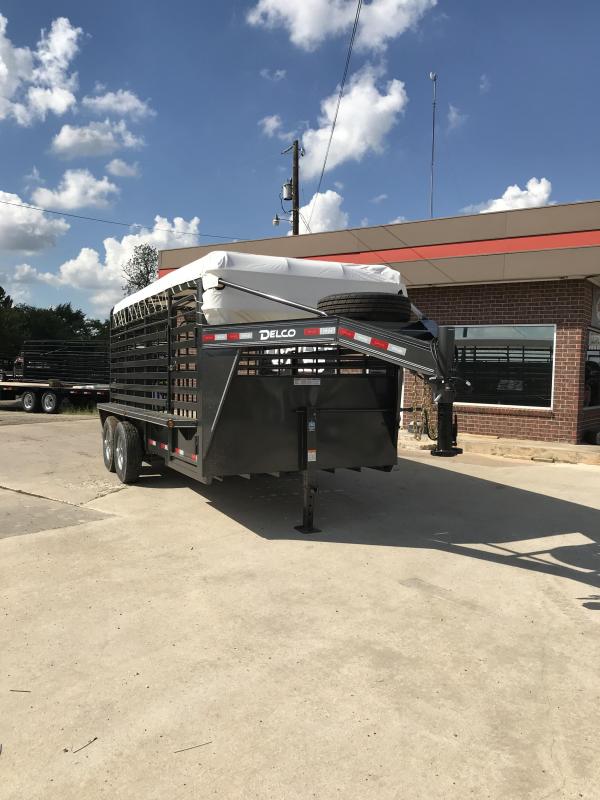 2019 Delco Trailers GB68X1627K Livestock Trailer 2019 Delco Trailers GB68X1627K Livestock Trailer