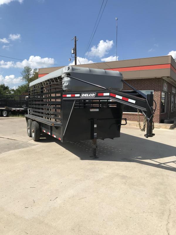 2016 Delco Trailers GB6X1627K Livestock Trailer 2016 Delco Trailers GB6X1627K Livestock Trailer