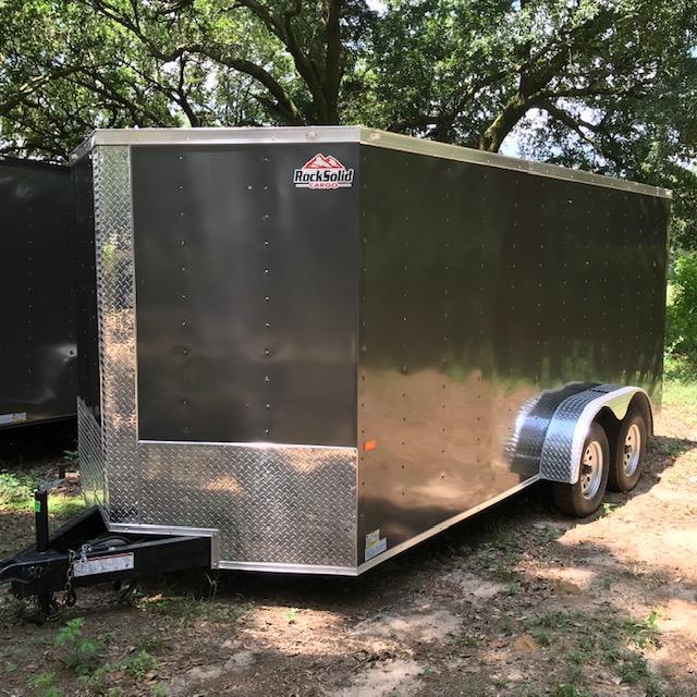 2020 Rock Solid Cargo 7X16 Tandem Axle Enclosed Cargo Trailer 2020 Rock Solid Cargo 7X16 Tandem Axle Enclosed Cargo Trailer