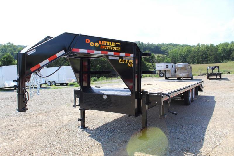2018 Doolittle 8.5x25 Brute Force Deckover Flatbed Trailer 2018 Doolittle 8.5x25 Brute Force Deckover Flatbed Trailer