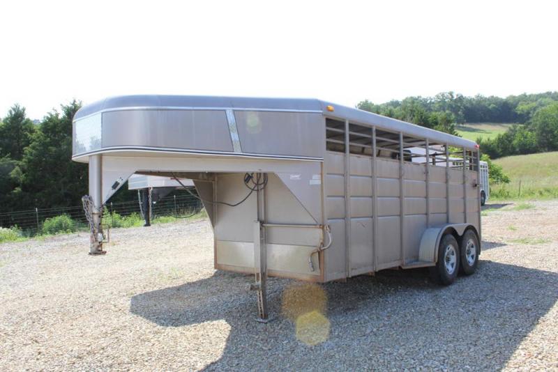 2010 6x16 Used Stock Trailer 2010 6x16 Used Stock Trailer