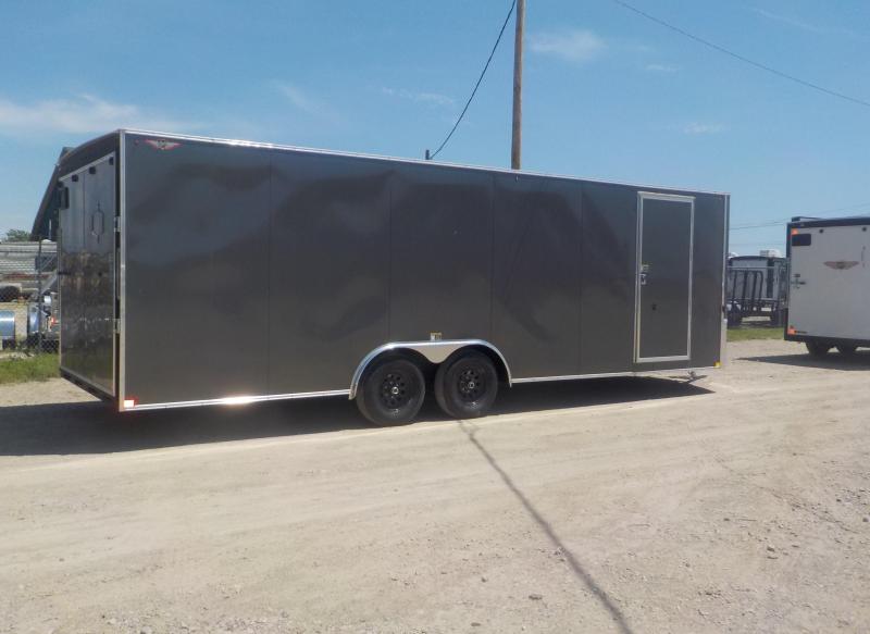 2019 H and H Trailer 101X24 HH F-TOP Enclosed CARHAUL VNOSE 10K CARGO 2019 H and H Trailer 101X24 HH F-TOP Enclosed CARHAUL VNOSE 10K CARGO