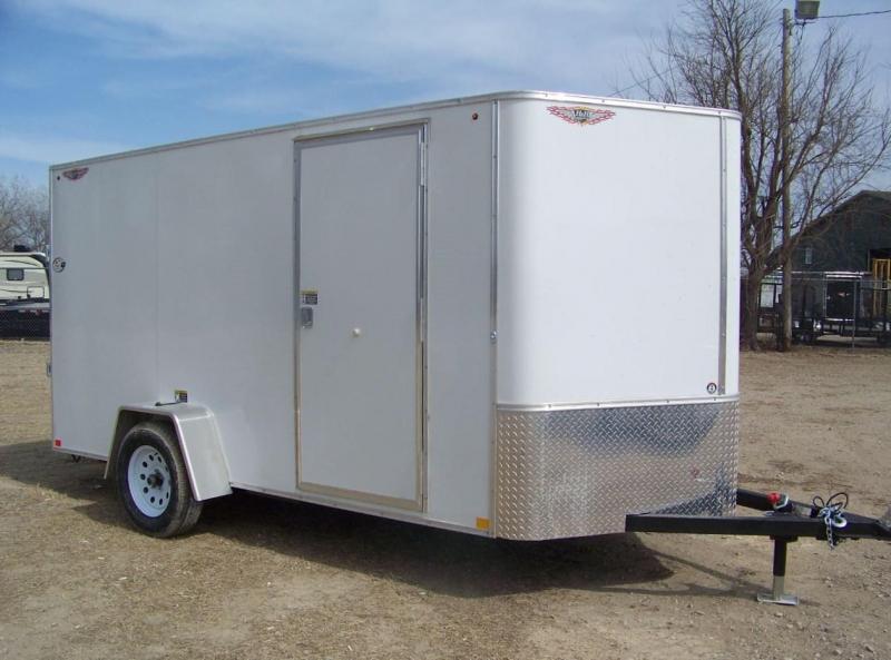 2019 H and H Trailer 6X12 SINGLE FLAT TOP HH VNOSE 3.5K CARGO 2019 H and H Trailer 6X12 SINGLE FLAT TOP HH VNOSE 3.5K CARGO