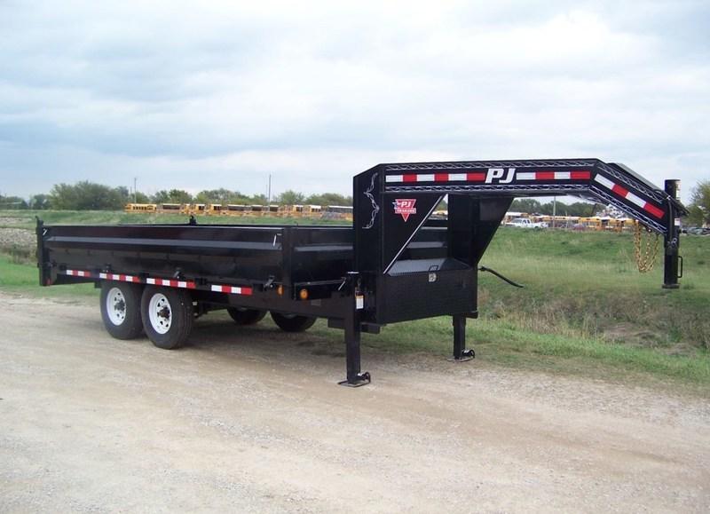 2017 PJ Trailers 10" I-Beam Deckover Dump (DT) 16' 2017 PJ Trailers 10" I-Beam Deckover Dump (DT) 16'