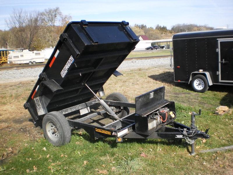 2009 Sure-Trac 5X8 RENTAL Dump Trailer 2009 Sure-Trac 5X8 RENTAL Dump Trailer