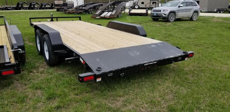 2019 Sure-Trac 7x18 Wood Deck Auto Hauler w/Slide Out Ramps 10k 2019 Sure-Trac 7x18 Wood Deck Auto Hauler w/Slide Out Ramps 10k
