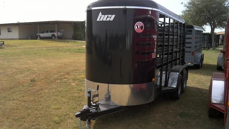 2019 BCI Trailers 5X14 Tandem Livestock Trailer 2019 BCI Trailers 5X14 Tandem Livestock Trailer