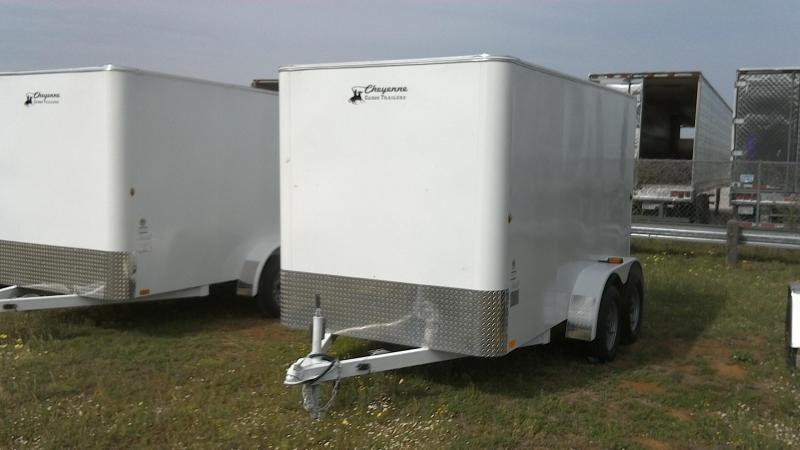 2019 Cheyenne 6X12 Tandem All Steel Enclosed Cargo Trailer 2019 Cheyenne 6X12 Tandem All Steel Enclosed Cargo Trailer