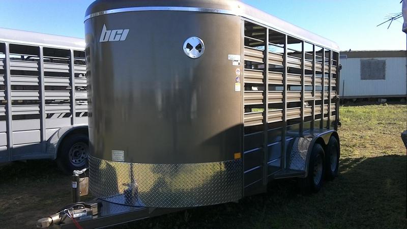 2019 BCI Trailers 6X16 Bumper Pull Livestock Trailer 2019 BCI Trailers 6X16 Bumper Pull Livestock Trailer