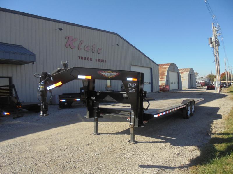 2017 H and H Trailer 8.5x28 EX Speedloader Flatbed Trailer 2017 H and H Trailer 8.5x28 EX Speedloader Flatbed Trailer