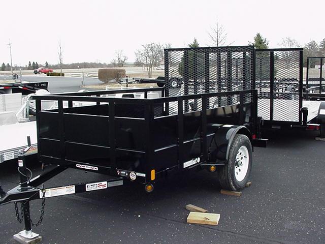 Liberty 5x8 SA Angle Frame w/30" Solid Steel Sides/Angle Rail/HD Spring Assisted Mesh Ramp Liberty 5x8 SA Angle Frame w/30" Solid Steel Sides/Angle Rail/HD Spring Assisted Mesh Ramp