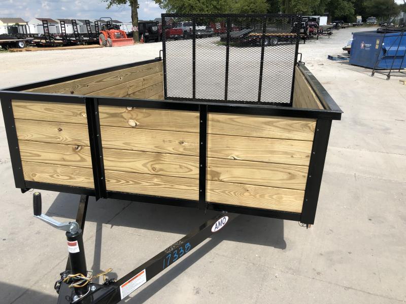 2020 76x10 SA American Manufacturing Operations (AMO) US101 Utility Trailer - High Sides - Tailgate (GVW: 2990) 2020 76x10 SA American Manufacturing Operations (AMO) US101 Utility Trailer - High Sides - Tailgate (GVW: 2990)