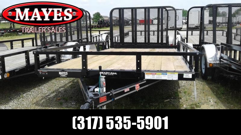 2019 83x14 SA PJ Trailers U8141 Utility Trailer - Tailgate (GVW: 2995) 2019 83x14 SA PJ Trailers U8141 Utility Trailer - Tailgate (GVW: 2995)
