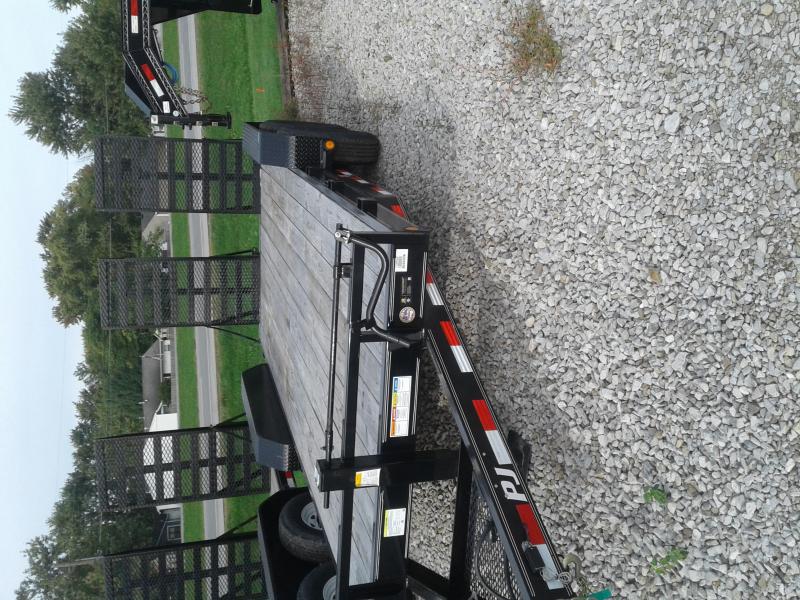 2019 83x18(16+2' Dovetail) PJ Trailers CC 6" Channel Equipment Trailer - w/ 31x66 HD Fold-up Ramps (GVW: 14000) 2019 83x18(16+2' Dovetail) PJ Trailers CC 6" Channel Equipment Trailer - w/ 31x66 HD Fold-up Ramps (GVW: 14000)
