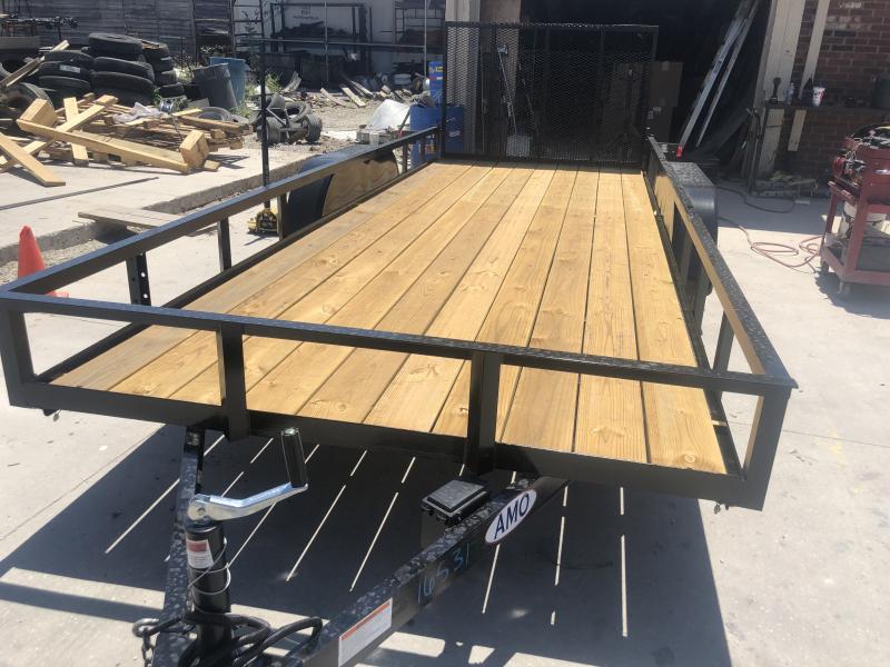 2019 76x18 American Manufacturing Operations (AMO) UT182 Utility Trailer 2019 76x18 American Manufacturing Operations (AMO) UT182 Utility Trailer