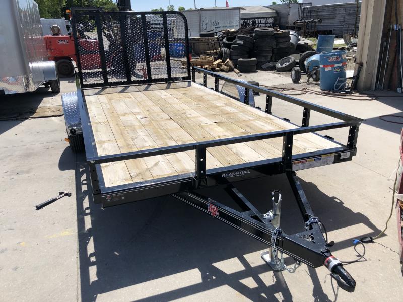 2019 83x14 SA PJ Trailers U8141 Utility Trailer - Tailgate (GVW: 2995) 2019 83x14 SA PJ Trailers U8141 Utility Trailer - Tailgate (GVW: 2995)