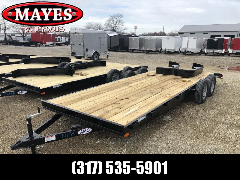 2019 82x20 (18+2) American Manufacturing Operations (AMO) UT202 Utility Trailer - Slide In Ramps (GVW: 7000) 2019 82x20 (18+2) American Manufacturing Operations (AMO) UT202 Utility Trailer - Slide In Ramps (GVW: 7000)