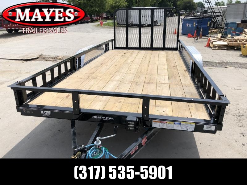 2020 83x16(14+2' Dovetail) PJ Trailers UL Utility Trailer - w/ 4' Fold-up Gate (GVW: 9899)(ATV Ramps) 2020 83x16(14+2' Dovetail) PJ Trailers UL Utility Trailer - w/ 4' Fold-up Gate (GVW: 9899)(ATV Ramps)