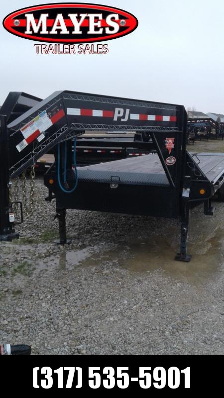 2017 102x25(20+5) PJ Trailers FS252 Equipment Trailer - Gooseneck (GVW: 15680) 2017 102x25(20+5) PJ Trailers FS252 Equipment Trailer - Gooseneck (GVW: 15680)