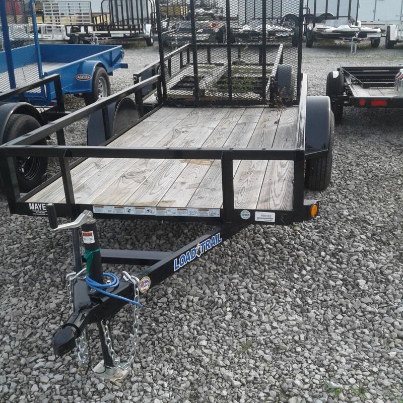 2018 5x10 Load Trail SA101 Single Axle Utility Trailer - w/ 4' Fold-up Gate (GVW: 2995) 2018 5x10 Load Trail SA101 Single Axle Utility Trailer - w/ 4' Fold-up Gate (GVW: 2995)