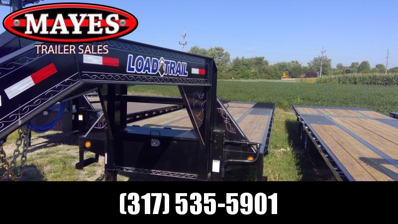 2020 102x32 (22+10) Load Trail GL0232102 Equipment Trailer - Hydraulic Dovetail - Tool Box - Winch Plate - Max Steps (GVW: 24000) 2020 102x32 (22+10) Load Trail GL0232102 Equipment Trailer - Hydraulic Dovetail - Tool Box - Winch Plate - Max Steps (GVW: 24000)