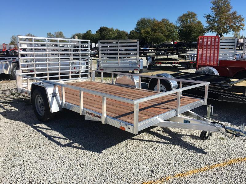 2018 7x12 Sport Haven AUT712 Utility Trailer - w/ 4' Fold-in Gate (GVW: 2990) 2018 7x12 Sport Haven AUT712 Utility Trailer - w/ 4' Fold-in Gate (GVW: 2990)