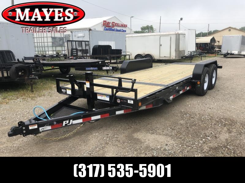 2020 20' (4+16) TA Tilt PJ Trailers T6202 Equipment Trailer - Spare Tire MOUNT ONLY - Torsion (GVW: 14000) 2020 20' (4+16) TA Tilt PJ Trailers T6202 Equipment Trailer - Spare Tire MOUNT ONLY - Torsion (GVW: 14000)