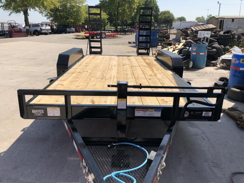 2020 16 Foot (14+2) TA PJ Trailers CC162 Equipment Trailer - Fold Up Ramps (GVW: 14000) 2020 16 Foot (14+2) TA PJ Trailers CC162 Equipment Trailer - Fold Up Ramps (GVW: 14000)