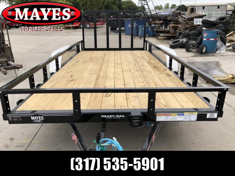 2020 83x16 (14+2) TA PJ Trailers UL162 Utility Trailer - Dovetail - 4 Foot Fold Up Gate (GVW: 7000) 2020 83x16 (14+2) TA PJ Trailers UL162 Utility Trailer - Dovetail - 4 Foot Fold Up Gate (GVW: 7000)