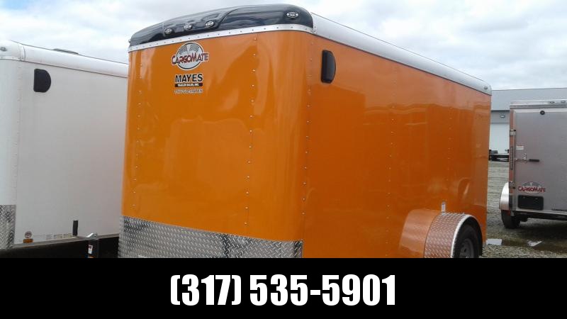 2020 6x12 SA Cargo Mate BL612SA Enclosed Cargo Trailer - Ramp Door - Orange in Color (GVW: 2990) 2020 6x12 SA Cargo Mate BL612SA Enclosed Cargo Trailer - Ramp Door - Orange in Color (GVW: 2990)