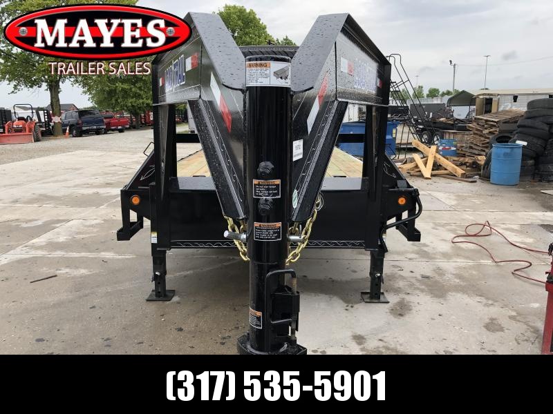 2019 102x25 (20+5) Load Trail GH0225072 Equipment Gooseneck Trailer - Self Clean Dove - Max Ramps (GVW: 14000) 2019 102x25 (20+5) Load Trail GH0225072 Equipment Gooseneck Trailer - Self Clean Dove - Max Ramps (GVW: 14000)