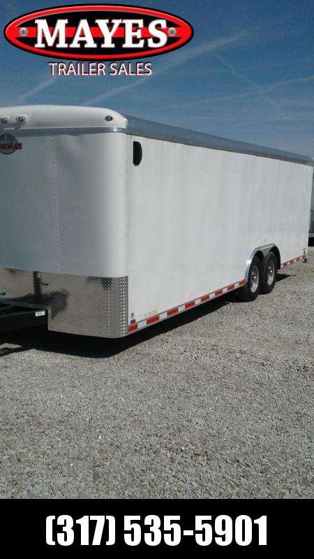 2019 102x24 Cargo Mate BL824TA4 Enclosed Cargo Trailer - White (RD)(GVW: 12000) 2019 102x24 Cargo Mate BL824TA4 Enclosed Cargo Trailer - White (RD)(GVW: 12000)