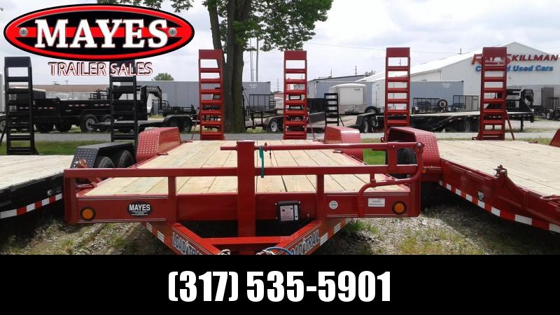 2019 83x20 (18+2) TA Load Trail CH8320072 Trailer - Fold Up Ramps - D-Rings (GVW: 14000) 2019 83x20 (18+2) TA Load Trail CH8320072 Trailer - Fold Up Ramps - D-Rings (GVW: 14000)