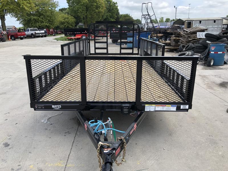 2020 83x18 (16+2) TA PJ Trailers UL182 Utility Trailer - Fold Up Gate - ATV Ramps - 2 Foot Expanded Metal Sides (GVW: 9899) 2020 83x18 (16+2) TA PJ Trailers UL182 Utility Trailer - Fold Up Gate - ATV Ramps - 2 Foot Expanded Metal Sides (GVW: 9899)