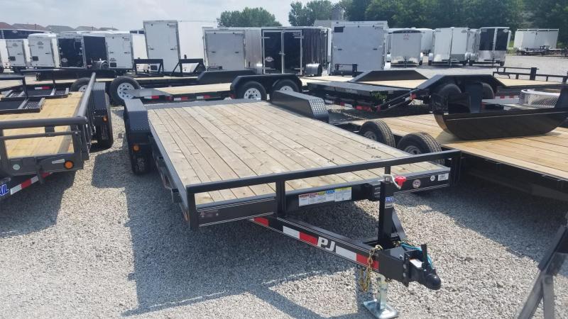 2019 83x20(16+4' Dovetail) PJ Trailers CE 5" Channel Equipment Trailer - w/ 5' Rear Slide-in Ramps (GVW: 9899) 2019 83x20(16+4' Dovetail) PJ Trailers CE 5" Channel Equipment Trailer - w/ 5' Rear Slide-in Ramps (GVW: 9899)