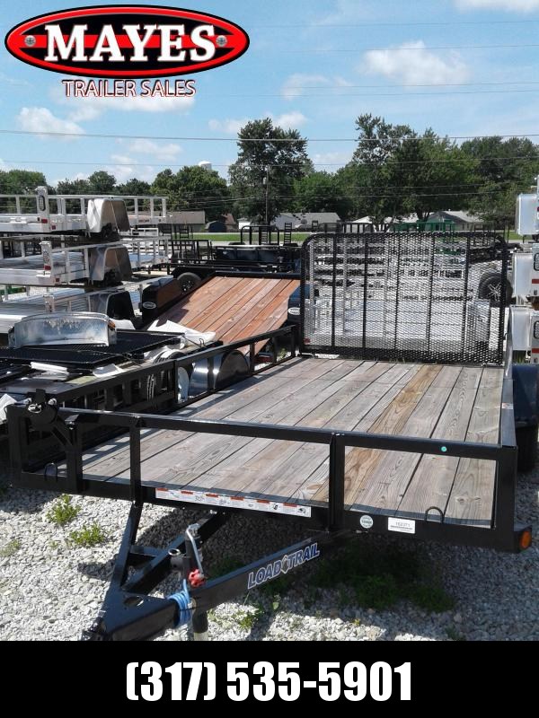 2018 83x14 Load Trail SE83 Utility Trailer - w/ 4' Fold-in Spring Assist Gate (GVW: 3000)(ATV Ramps) 2018 83x14 Load Trail SE83 Utility Trailer - w/ 4' Fold-in Spring Assist Gate (GVW: 3000)(ATV Ramps)