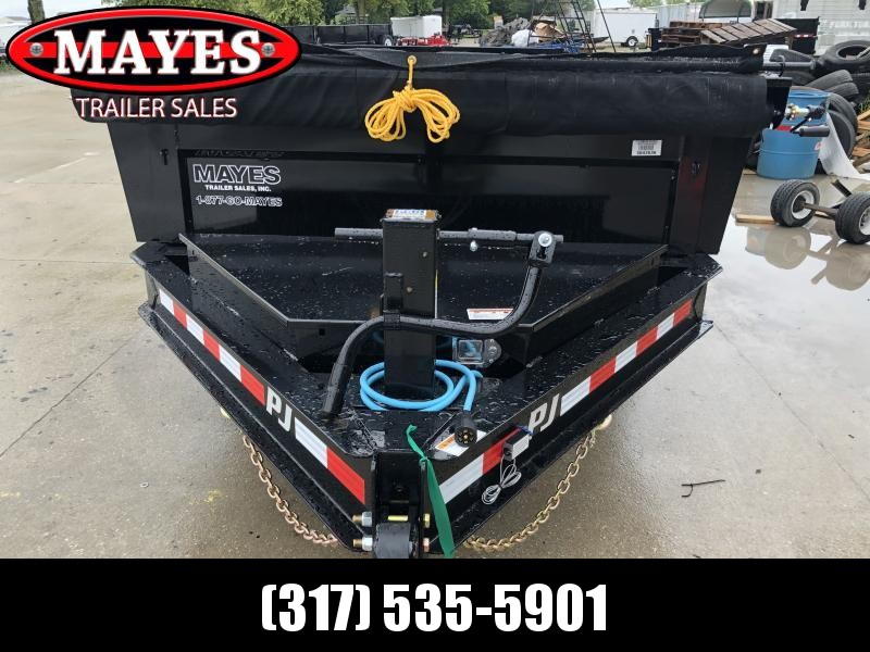 2020 83x14 Low Pro PJ Trailers DL142 Dump Trailer - Split Spread Gate - Divided Toolbox - Power Up/Gravity Down - Tarp Kit (GVW: 14000) 2020 83x14 Low Pro PJ Trailers DL142 Dump Trailer - Split Spread Gate - Divided Toolbox - Power Up/Gravity Down - Tarp Kit (GVW: 14000)