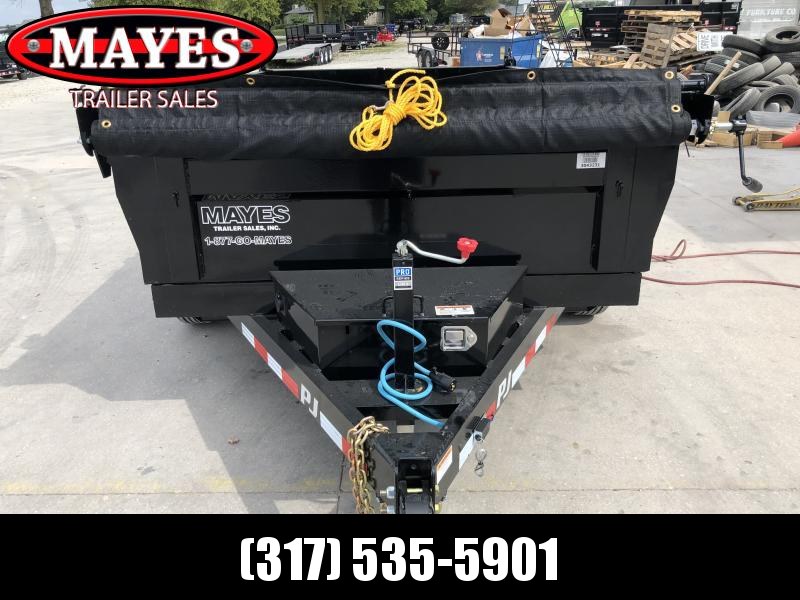 2020 72x10 TA PJ Trailers D3102 Dump Trailer - Split/Spread Gate - Tarp Kit (GVW: 9899) 2020 72x10 TA PJ Trailers D3102 Dump Trailer - Split/Spread Gate - Tarp Kit (GVW: 9899)