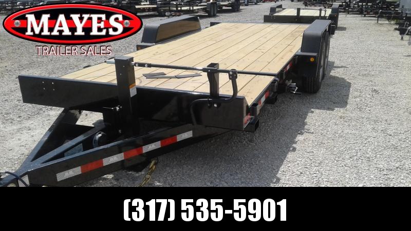 2020 20 Foot (4+16) Tilt B-B TBCT202ET-10K Equipment Trailer - Pallet Fork Holders - D-Rings - Side Lock-Out Valve (GVW: 20000) 2020 20 Foot (4+16) Tilt B-B TBCT202ET-10K Equipment Trailer - Pallet Fork Holders - D-Rings - Side Lock-Out Valve (GVW: 20000)