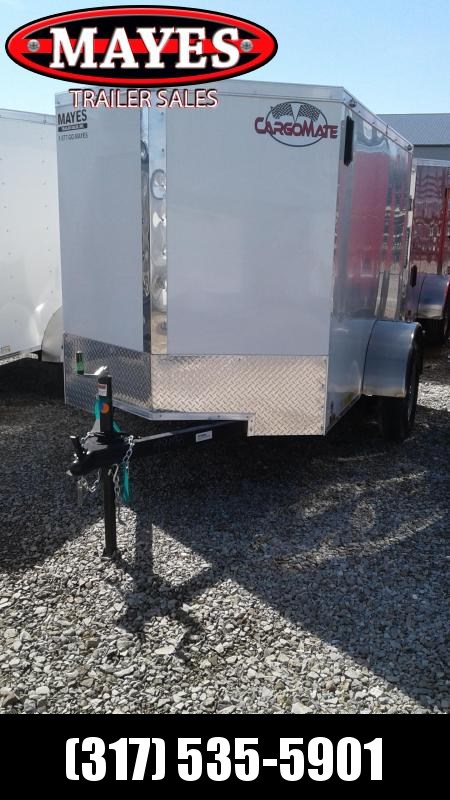 2019 5x8 Cargo Mate EHW58SA Enclosed Cargo Trailer - V-Nose - Double Door (GVW: 2990 2019 5x8 Cargo Mate EHW58SA Enclosed Cargo Trailer - V-Nose - Double Door (GVW: 2990